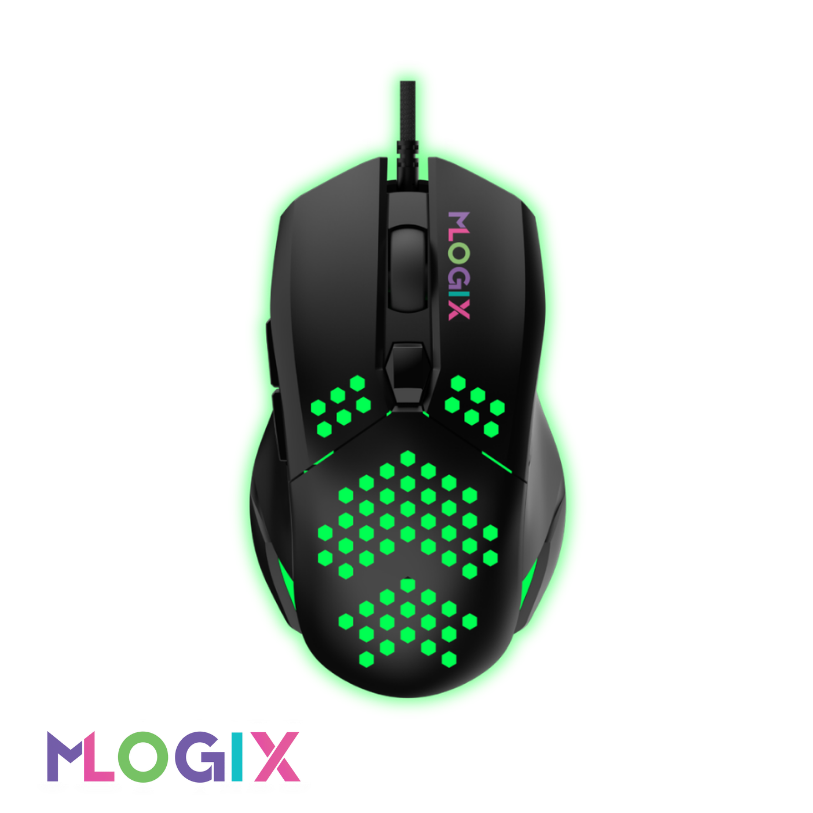 Mouse gamer MLOGIX MG32 Lancer 3200 DPI sensor Pixart